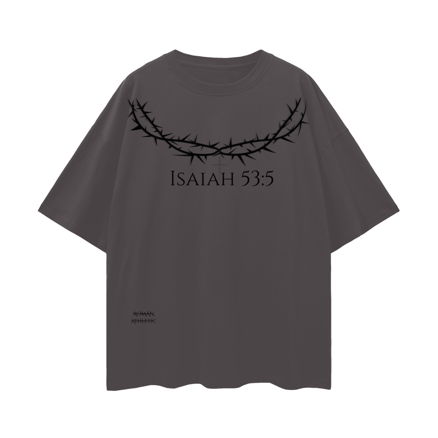Isaiah 53:5 Oversize Drop-shoulder T-shirt