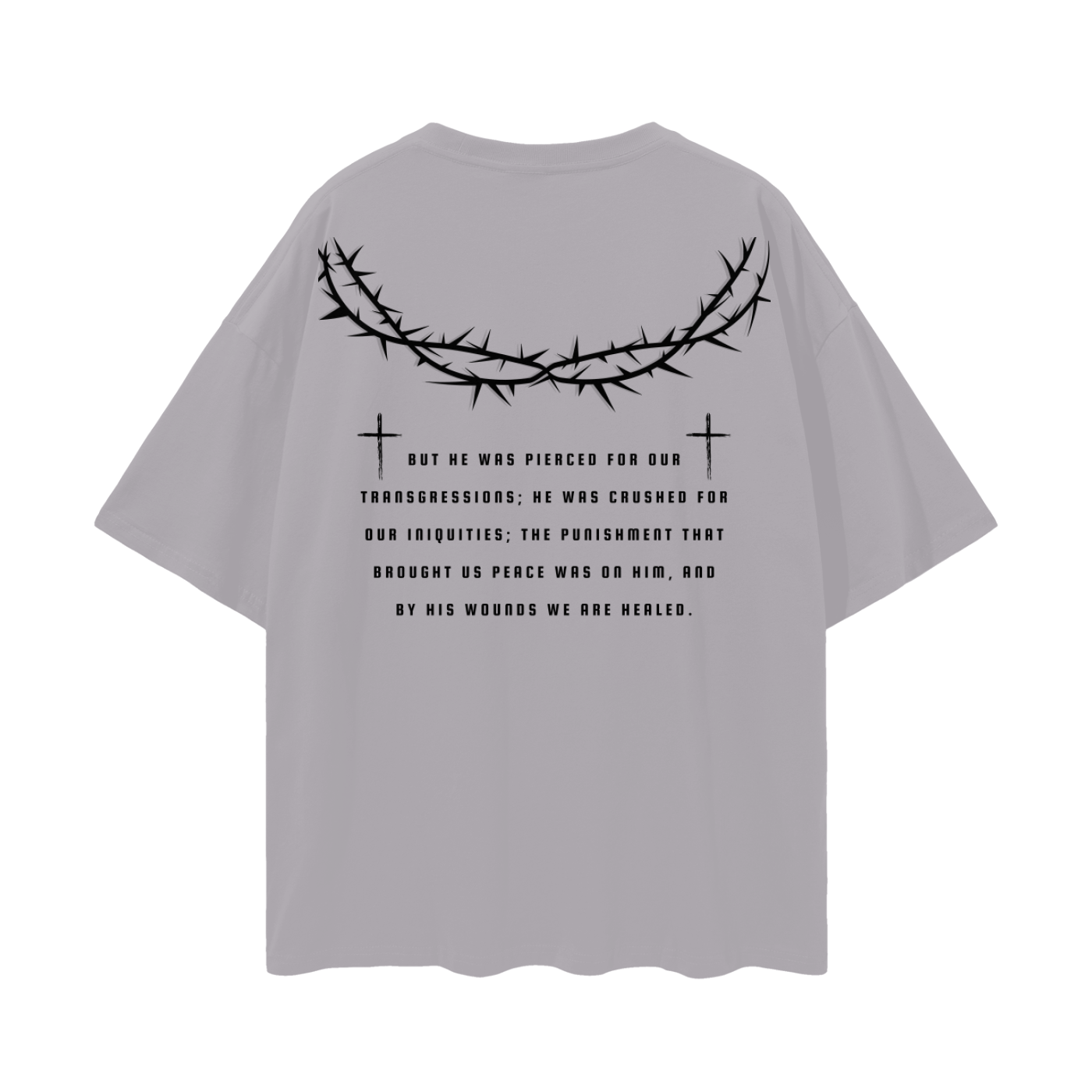 Isaiah 53:5 Oversize Drop-shoulder T-shirt