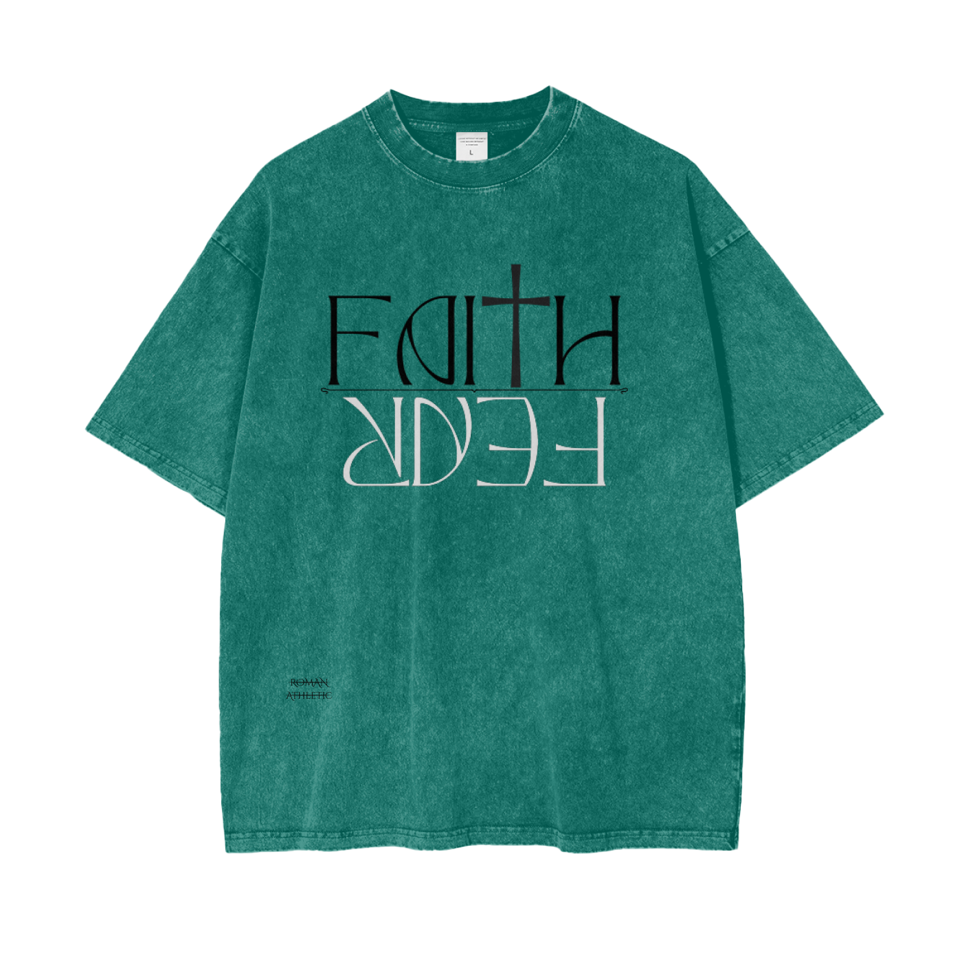 Faith over Fear Oversize T-Shirt
