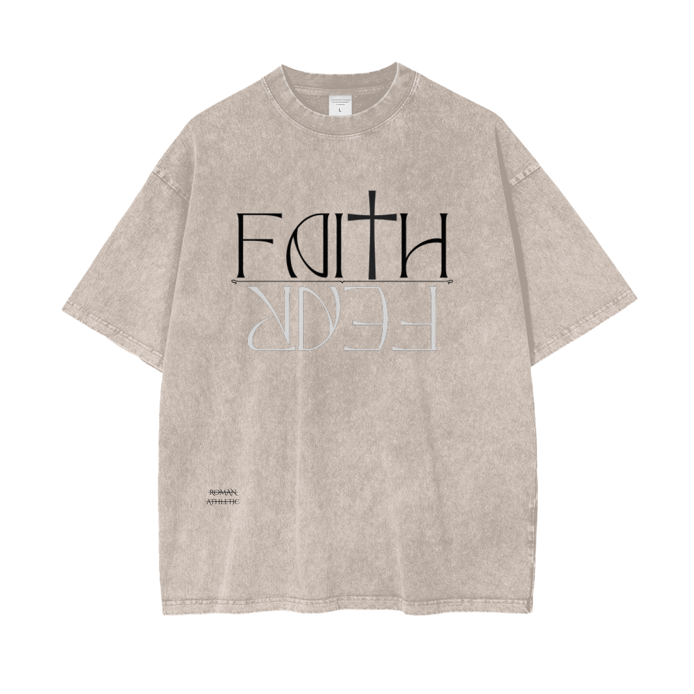 Faith over Fear Oversize T-Shirt