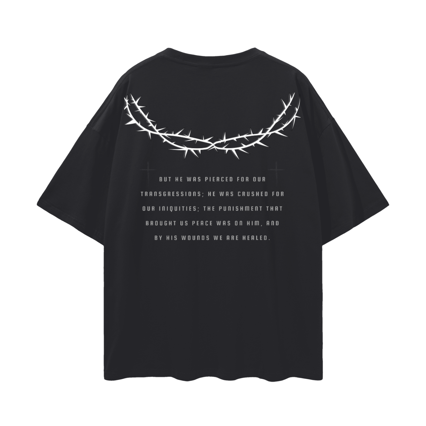 Isaiah 53:5 Oversize Drop-shoulder T-shirt