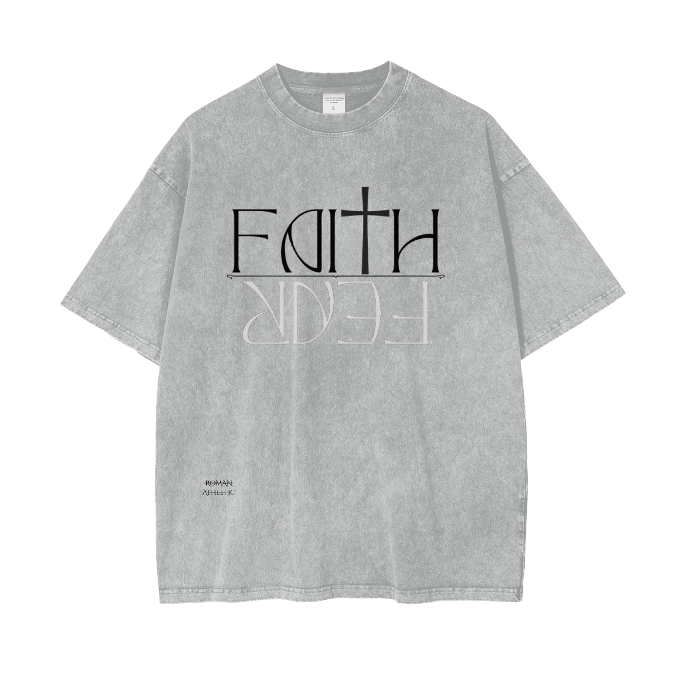 Faith over Fear Oversize T-Shirt