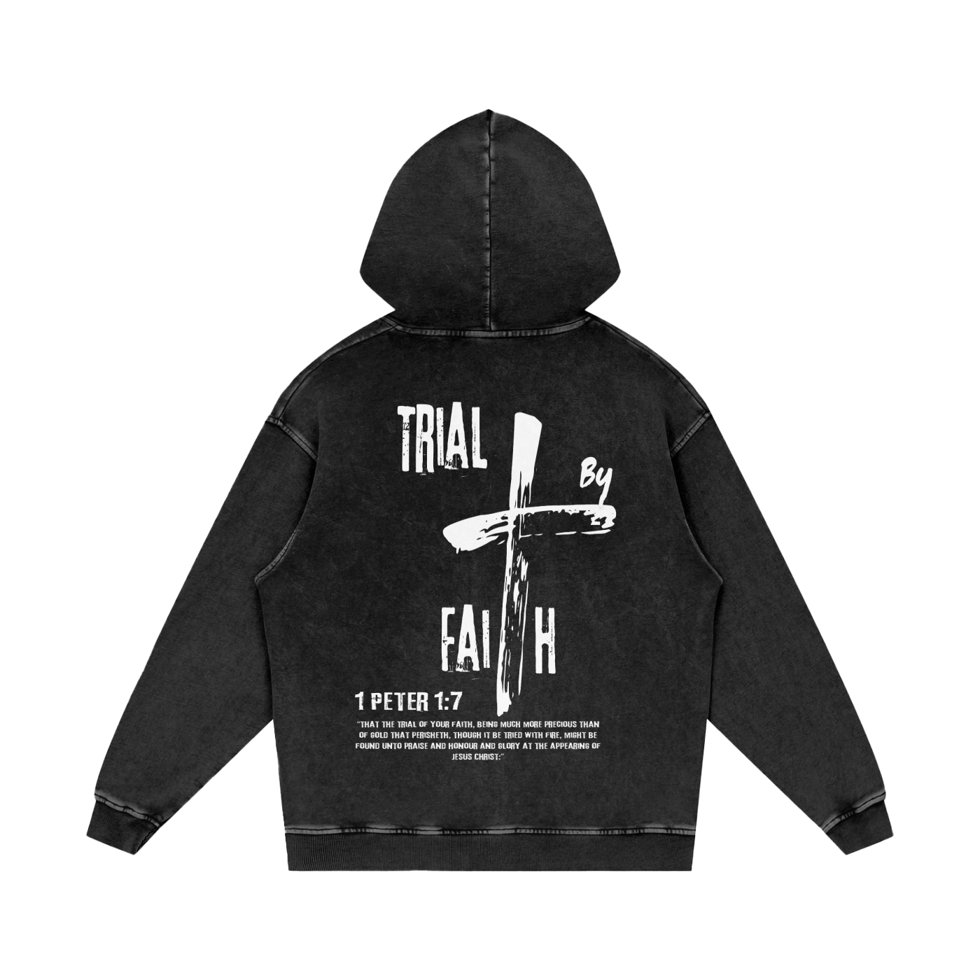 Trial By Faith Oversize Hoodie