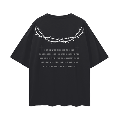 Isaiah 53:5 Oversize Drop-shoulder T-shirt