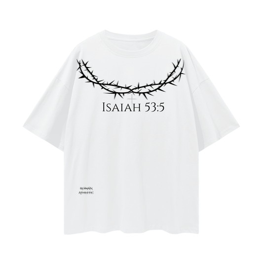 Isaiah 53:5 Oversize Drop-shoulder T-shirt