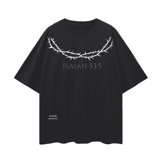 Isaiah 53:5 Oversize Drop-shoulder T-shirt